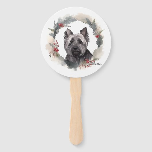 スカイテリアクリスマスリースフェスティバルカップ ハンドファン (正面)