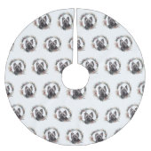 スカイテリアクリスマスリースフェスティバルカップ ブラッシュドポリエステルツリースカート (正面)