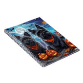 スカイテリアハロウィン不気味 ノートブック (右側)