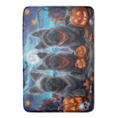 スカイテリアハロウィン不気味 バスマット (正面縦)