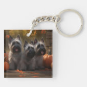 スカイテリアパピーオータムデライトカボチャ キーホルダー (裏面)