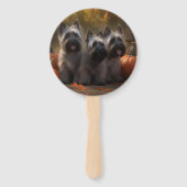 スカイテリアパピーオータムデライトカボチャ ハンドファン (正面)