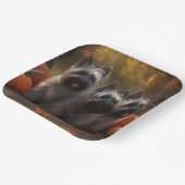 スカイテリアパピーオータムデライトカボチャ ペーパープレート (傾斜あり)