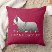 スカイテリアメリークリスマスデザイン クッション (ブランケット)