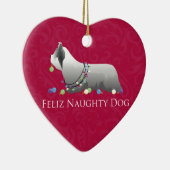 スカイテリアメリークリスマスデザイン セラミックオーナメント (右)