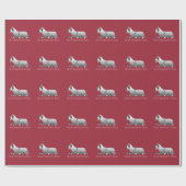 スカイテリアメリークリスマスデザイン ラッピングペーパー (フラット)