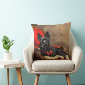 スカイテリアードッグクリスマスフェスティバル クッション (椅子)