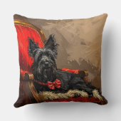 スカイテリアードッグクリスマスフェスティバル クッション (裏面)