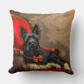 スカイテリアードッグクリスマスフェスティバル クッション (正面)