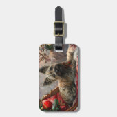 スカイテリアードッグクリスマスフェスティバル ラゲッジタグ (正面縦)