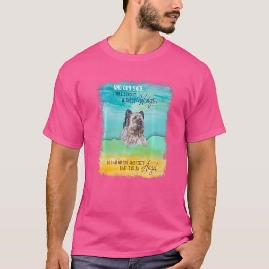 スカイテリア子供へ誕生日10代のアダルトラブド Tシャツ (正面)
