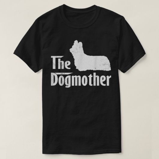 スカイテリア愛好者が贈り物、犬の母の日  Tシャツ (デザイン正面)