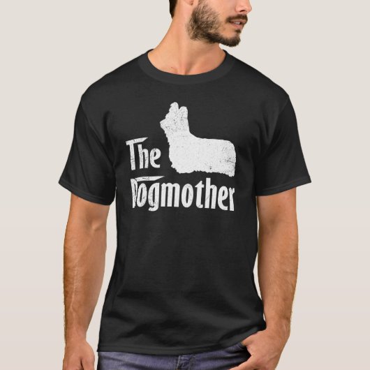 スカイテリア犬ママ母の日 Tシャツ (正面)