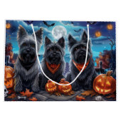 スカイテリア ハロウィン おばけ ラージペーパーバッグ (裏面)