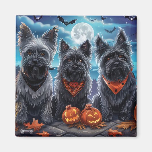 スカイテリア ハロウィーン スプーキー マグネット (正面)