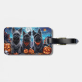 スカイテリア ハロウィーン 怪奇的 ラゲッジタグ (裏面横)