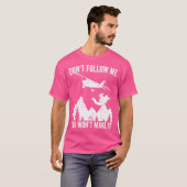 スカイディ後を追バーは私がスカイディを Tシャツ (正面フル)