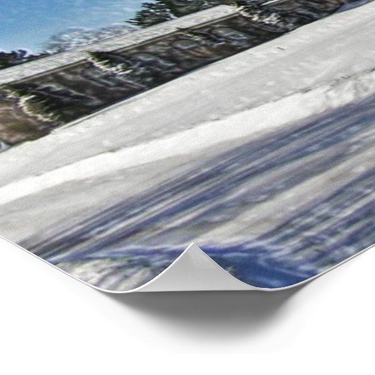 スカイトップロッジアフターザスノーポスター ポスター (角)