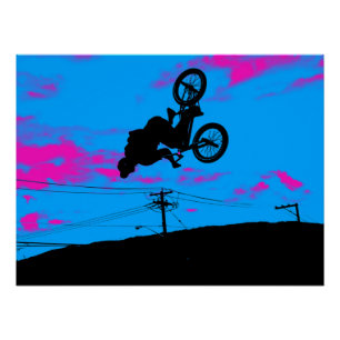 スカイトレッキング – BMXライダー ポスター