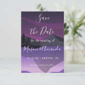 スカイナイト天文学銀河系ピンクパープルミルキー宇宙 セーブザデート (スタンド正面)