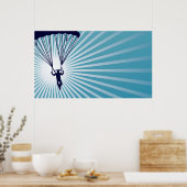 スカイハイスカイダイビング ポスター (キッチン)