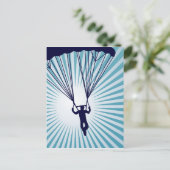 スカイハイスカイダイビング ポストカード (スタンド正面)