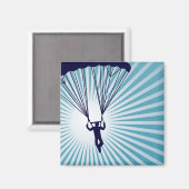 スカイハイスカイダイビング マグネット (正面/裏面)