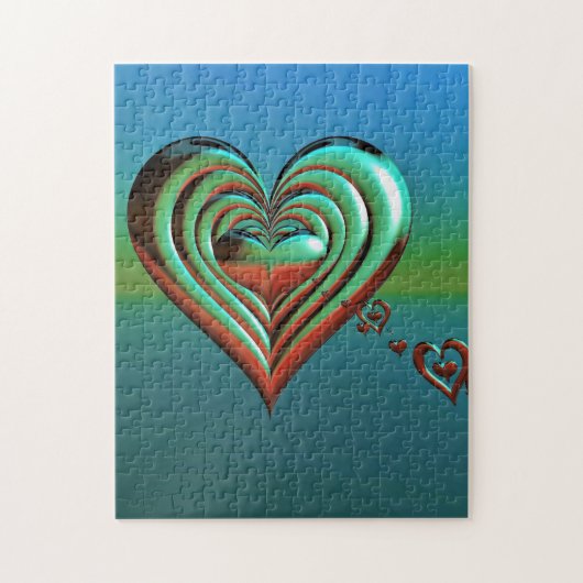 スカイハイハート ジグソーパズル (縦)