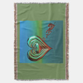 スカイハイハート スローブランケット (正面縦)