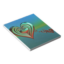 スカイハイハート ノートパッド