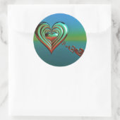 スカイハイハート ラウンドシール (バッグ)