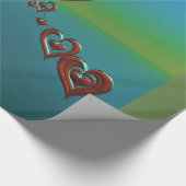 スカイハイハート ラッピングペーパー (角)