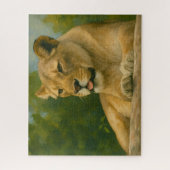 スカイバインドのグレース – レッジのライオネス ジグソーパズル (縦)