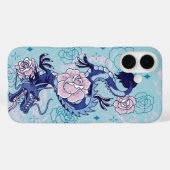 スカイバウンドヘビ – ブルードラゴンフローラ Case-Mate iPhoneケース (裏面 (横))