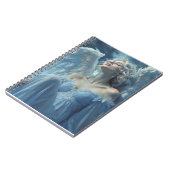 スカイバウンド静寂：夜中のベールの天使 ノートブック (左側)