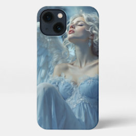 スカイバウンド静寂：夜中のベールの天使 iPhone 13ケース