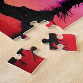 スカイバック付きシルエカラフルットツリー ジグソーパズル (側面)