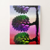 スカイバック付きシルエカラフルットツリー ジグソーパズル (縦)