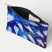 スカイバースト化粧品バッグ又はペンシルパウチ アクセサリーポーチ (見開き)