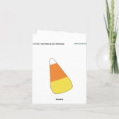 スカイパンプキンムーン漫画子猫カード カード (裏面)