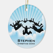 スカイパーソナライズされたダイビングフリー秋オーナメント セラミックオーナメント (左)