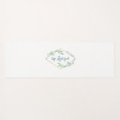 スカイビュースプリットテールロゴ付き「呼吸」ヨガマット ヨガマット (裏面(横))