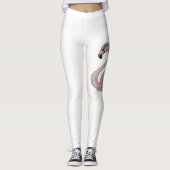 スカイビューフラミンゴオールオーバープリントレギンス レギンス (正面)