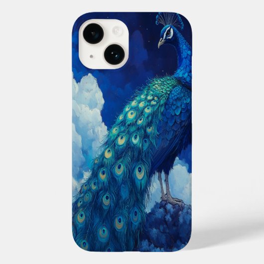 🦚 スカイフェザー Case-Mate iPhoneケース (裏面)