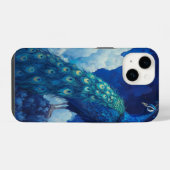 🦚 スカイフェザー iPhoneケース (裏面横)