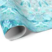 スカイブエレガントルー曼荼羅  ラッピングペーパー (ロールコーナー)