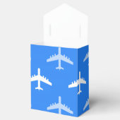 スカイブルーと白の飛行機；飛行機 フェイバーボックス (オープン)
