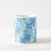 スカイブルーのインクマグ コーヒーマグカップ (中央)