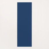 スカイブルーの美しいハミングバード ヨガマット (裏面)