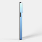 スカイブルーグラデーション iPhoneケース (右側面)
